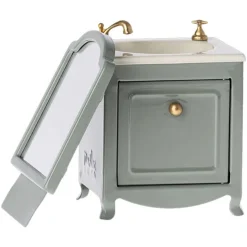 Maileg Wastafel Met Spiegel Dark Mint