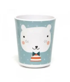 Melamine Drinkbeker Bear Triangles - Haciendo El Indio - Petit Monkey