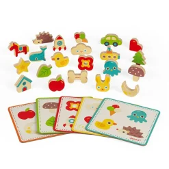 Memory Spel - Voelspel Vormen - Janod