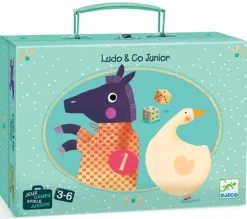 Mens Erger Je Niet Of Ganzenbord Ludo & Co Junior - Djeco