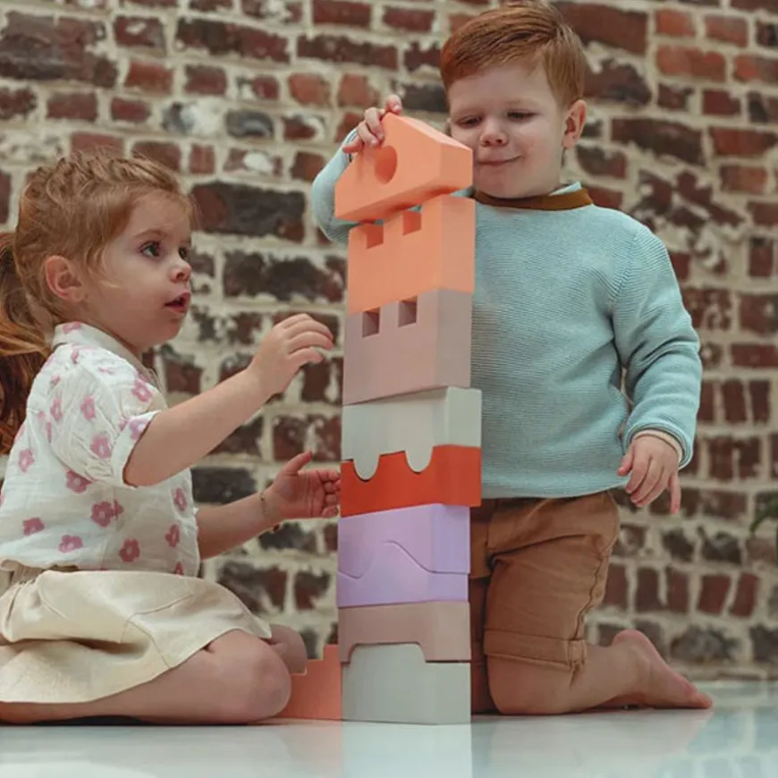 Moes Play Foam Puzzel Blokken Earth