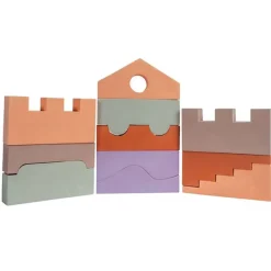 Moes Play Foam Puzzel Blokken Earth