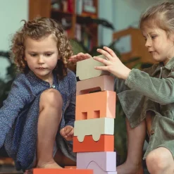 Moes Play Foam Puzzel Blokken Earth