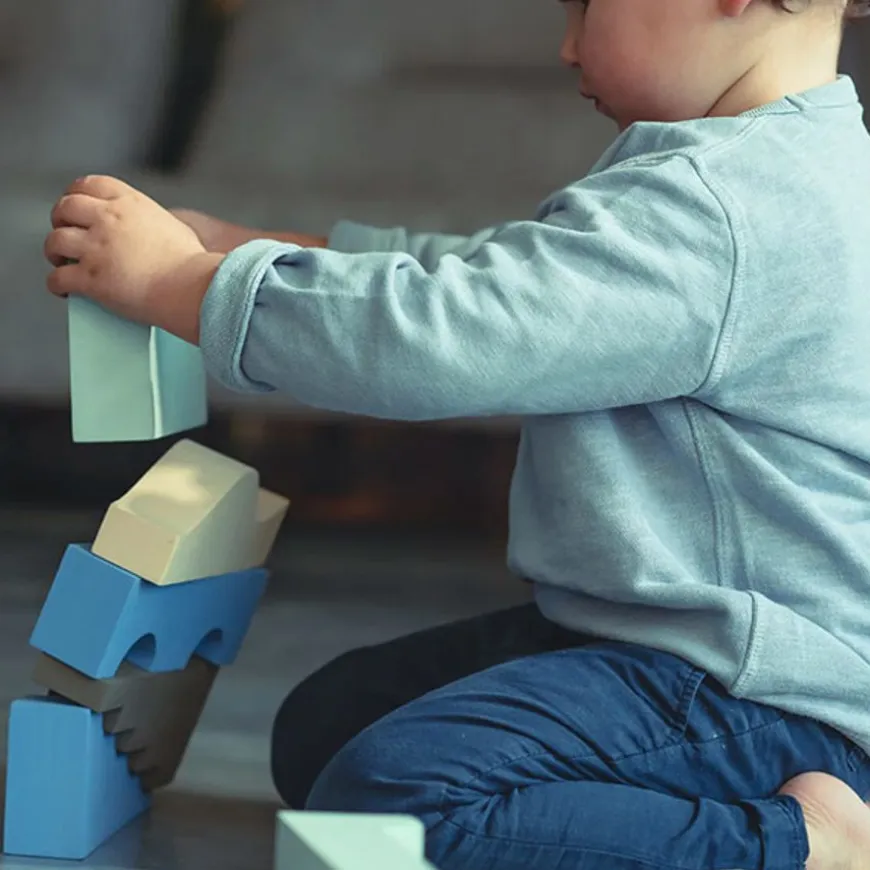 Moes Play Foam Puzzel Blokken Sky
