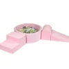 Moje Foam Speelset + Ballenbad 90X30 - Pink