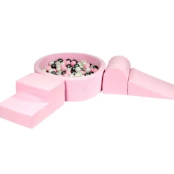 Moje Foam Speelset + Ballenbad 90X30 - Pink