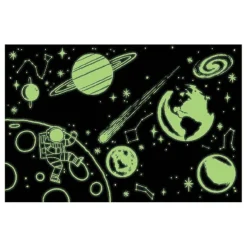 Mudpuppy Glow-In-The-Dark Puzzel Ruimte 100St