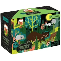 Mudpuppy Glow-In-The-Dark Puzzel In Het Bos 100St