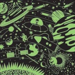 Mudpuppy Glow-In-The-Dark Puzzel Ruimte 500St