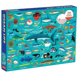 Mudpuppy Puzzel Ocean Life 1000 Stukjes