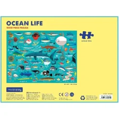 Mudpuppy Puzzel Ocean Life 1000 Stukjes
