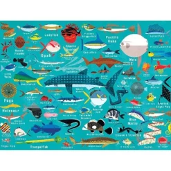 Mudpuppy Puzzel Ocean Life 1000 Stukjes