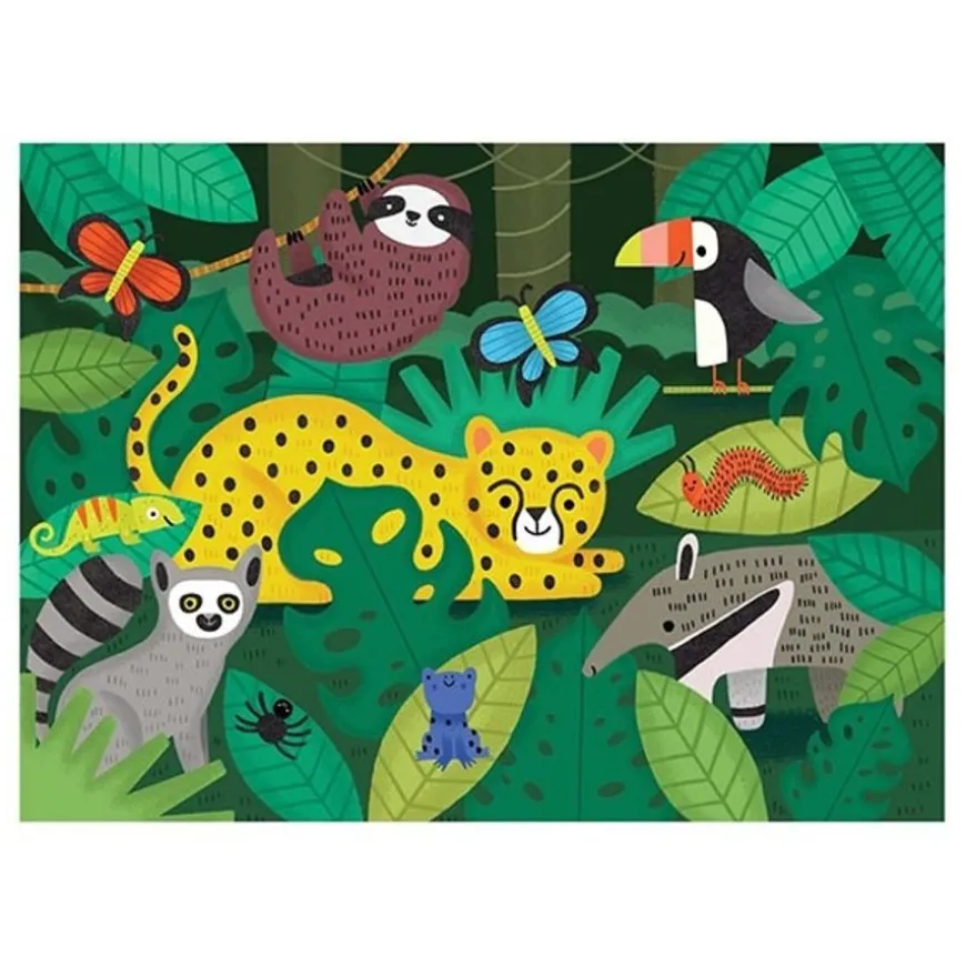 Mudpuppy Voelpuzzel Rainforest 42St