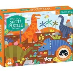 Mudpuppy Zoekpuzzel Dino Park 12 Stukjes