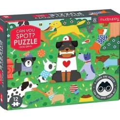 Mudpuppy Zoekpuzzel Dog Days 12 Stukjes