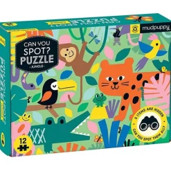 Mudpuppy Zoekpuzzel Jungle 12 Stukjes