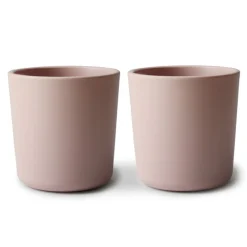 Mushie Drinkbekers Set Van 2 - Blush