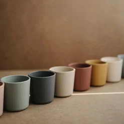 Mushie Drinkbekers Set Van 2 - Blush