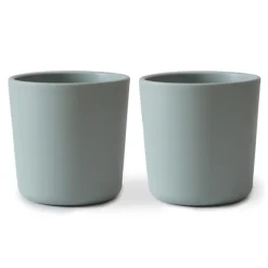 Mushie Drinkbekers Set Van 2 - Sage