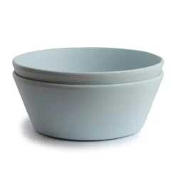 Mushie Ronde Kommen Set Van 2 - Powder Blue