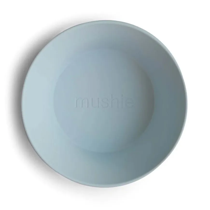 Mushie Ronde Kommen Set Van 2 - Powder Blue