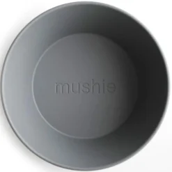 Mushie Ronde Kommen Set Van 2 - Smoke