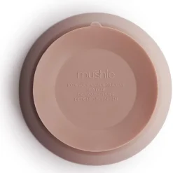 Mushie Siliconen Kom Met Zuignap Blush