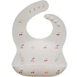 Mushie Silicone Slabbetje Cherries