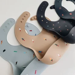 Mushie Silicone Slabbetje Planets