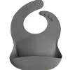 Mushie Silicone Slabbetje Silver Sage