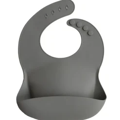 Mushie Silicone Slabbetje Silver Sage
