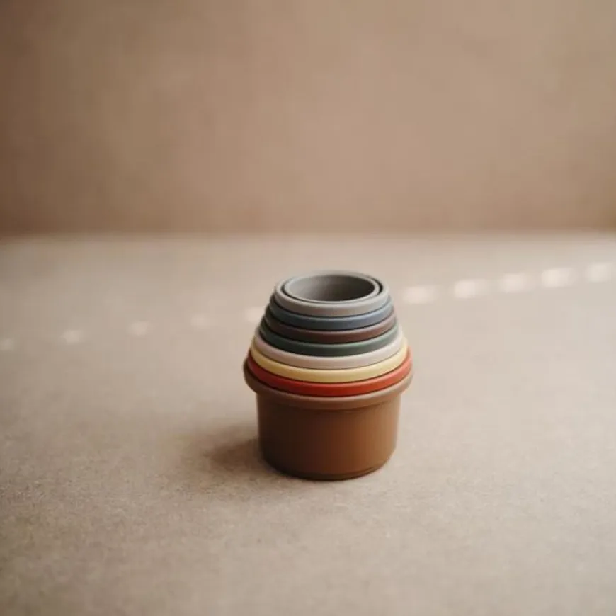 Mushie Stapeltoren Retro