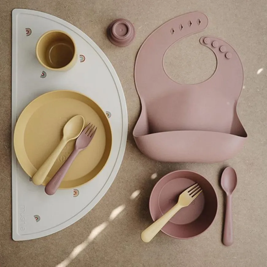 Mushie Vork En Lepel - Mustard