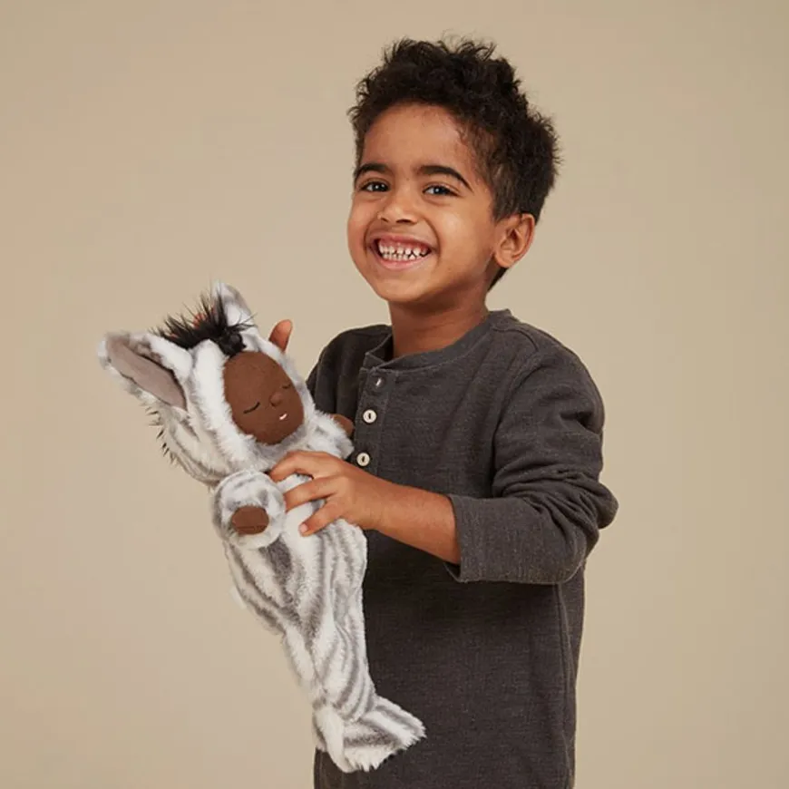 Olli Ella Cozy Dinkum Zebra Mini Pop