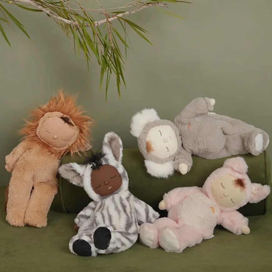 Olli Ella Cozy Dinkum Zebra Mini Pop