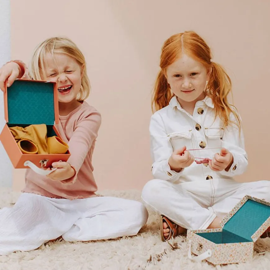 Olli Ella Dinkum Doll Travel Togs Reiskoffer Prairie Floral
