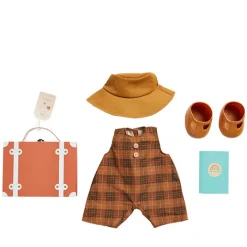 Olli Ella Dinkum Doll Travel Togs Reiskoffer Apricot