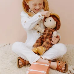 Olli Ella Dinkum Doll Travel Togs Reiskoffer Apricot