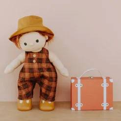 Olli Ella Dinkum Doll Travel Togs Reiskoffer Apricot