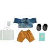 Olli Ella Dinkum Doll Travel Togs Reiskoffer Sage