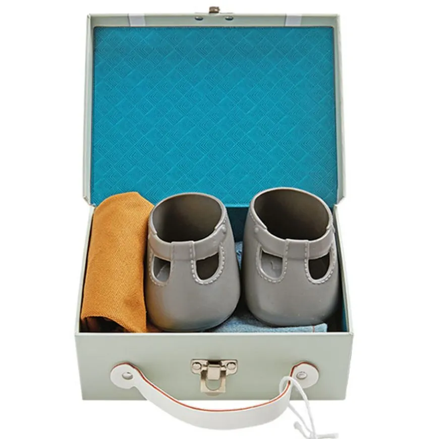Olli Ella Dinkum Doll Travel Togs Reiskoffer Sage