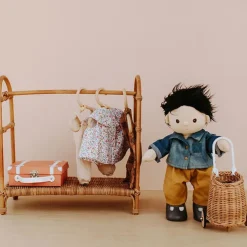 Olli Ella Dinkum Doll Travel Togs Reiskoffer Sage