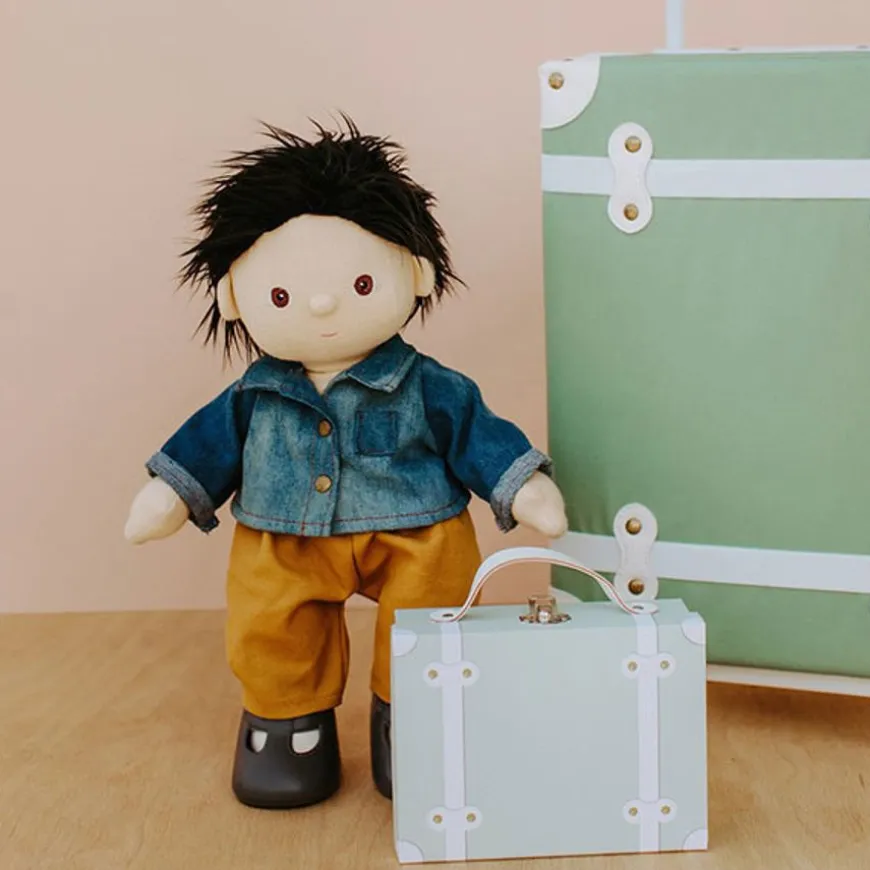 Olli Ella Dinkum Doll Travel Togs Reiskoffer Sage