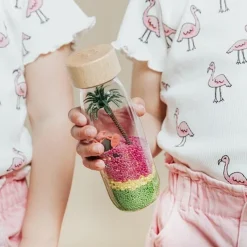 Petit Boum Sensorische Fles - Flamingo