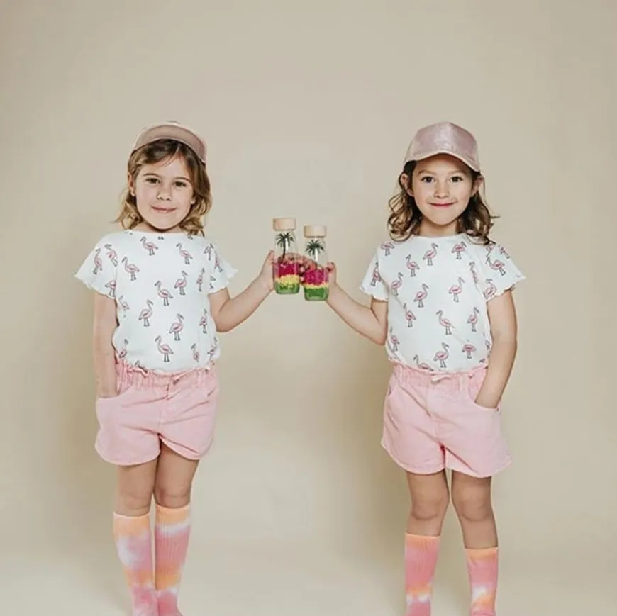 Petit Boum Sensorische Fles - Flamingo
