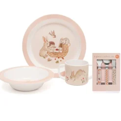 Petit Monkey Bestek Animal Craddle Pink