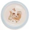 Petit Monkey Bord Animal Craddle Dove Blue
