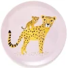 Petit Monkey - Melamine Bord - Luipaard - Orchid