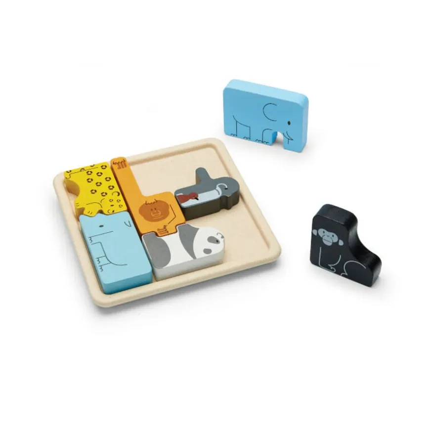 Plan Toys Dieren Puzzel