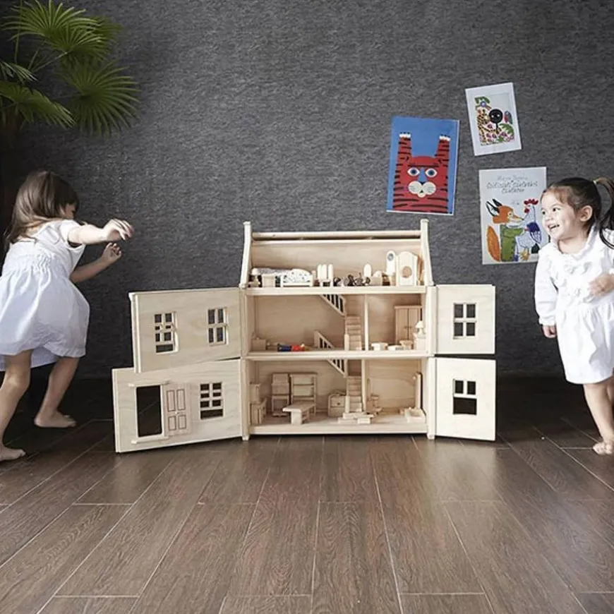 Plan Toys Victoriaans Poppenhuis